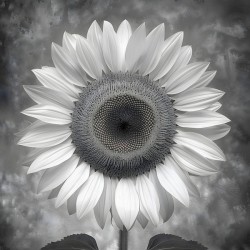Sunflower Selfie 17 - Sunflower Portrait Art Prints