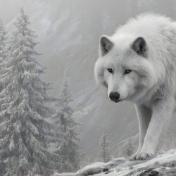 Quiet Companion – Wildlife Portrait Art Print