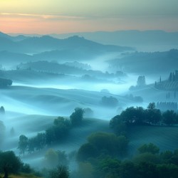 Beneath The Breath Of Dawn - Sunrise Landscape Art Prints