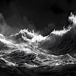 Tempestuous Symphony - Stormy Ocean Art Prints