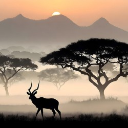 Whispering Plains – Saola Print