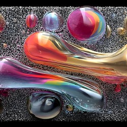 Space Jelly – Cosmic Surrealism Art Print