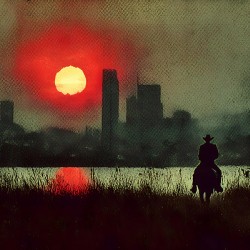Urban Cowboy – Cinematic Urban Landscape Print