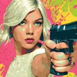 Neon Trigger – Pop Noir Print