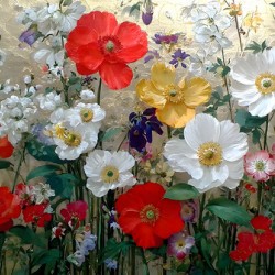 Poppy Reverie – Romantic Garden Art Print