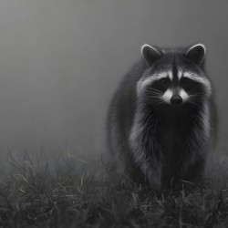 Mistwatcher - Raccoon Print