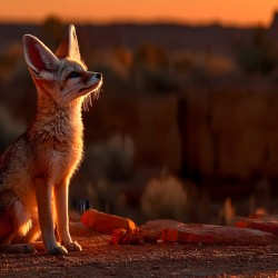 Dustwalker – Fennec Fox Print