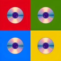 Permanent Mix – Compact Disc Pop Art Print