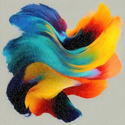 Chromatic Blocks IV  – Patchwork Abstract Print