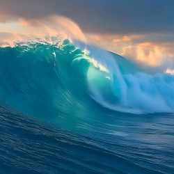 Ocean Fury – Crashing Wave Print