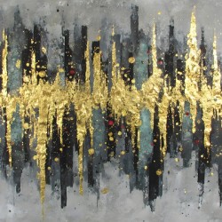 Urban Chaos – Abstract Cityscape Art Print