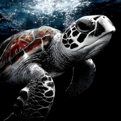 Depthlight – Sea Turtle Print