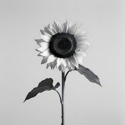 Sunflower Selfie 3 - Sunflower Portrait Art Prints