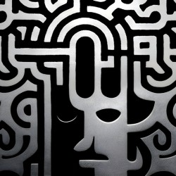 The Pattern of Thought – Minimal Abstract Print