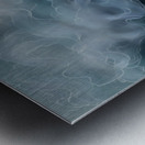 Yurei No Ki 幽霊の木 - Ghost Tree - Japanese Minimal Landscape Art Prints Metal print