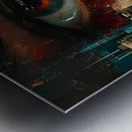 I See Therefore You Are - Surreal Eye Portrait Art Prints Metal print