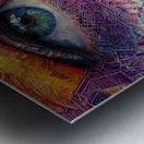 Cartografia Del Alma - Cartography Of The Soul - Surreal Portrait Art Prints Metal print