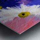 Palette En Fleurs - Palette In Bloom - Abstract Floral Art Prints Metal print