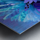 Bleu Botanique - Botanical Blue - Modern Floral Art Prints Metal print