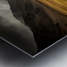 Where the Waters Run - Minimal Landscape Art Prints Metal print