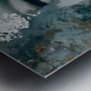 Weathered Profile – Women’s Portrait Art Print Metal print