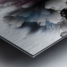 Monochrome Catalyst – Dynamic Monochromatic Abstract Print Metal print