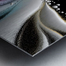 Stellar Ribbons – Cosmic Flow Abstract Print Metal print