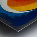 Tangerine Twins – Retro Pop Abstract Print Metal print