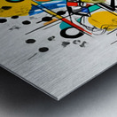 Tantrum – Explosive Line & Color Abstract Print Metal print