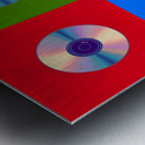 Permanent Mix – Compact Disc Pop Art Print Metal print