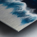 Deep Surge – Abstract Ocean Print Metal print