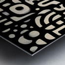 Eye in the Code – Abstract Symbolism Print Metal print