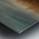 Forgotten – Rustic Autumn Path Landscape Art Print Metal print