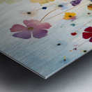 Flower Explosion – Colorful Wildflower Meadow Art Print Metal print