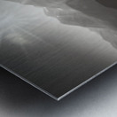 Alone – Dramatic Seascape Art Print Metal print