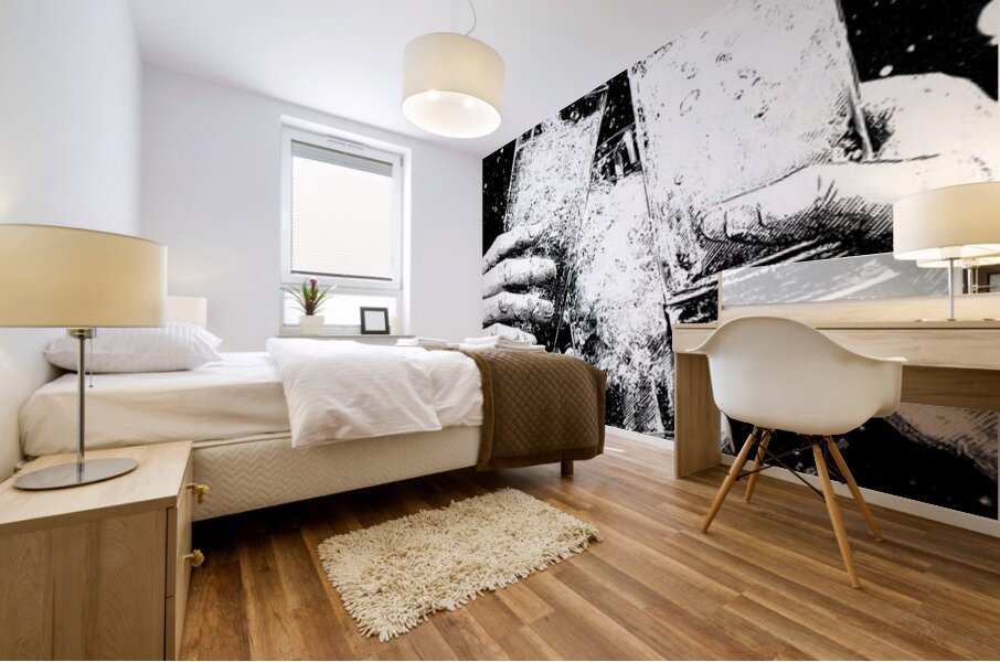 Cheers – Champagne Toast Art Print Mural print