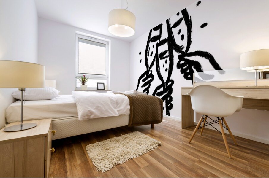 Happy New Year – Festive Celebration Art Print Mural print