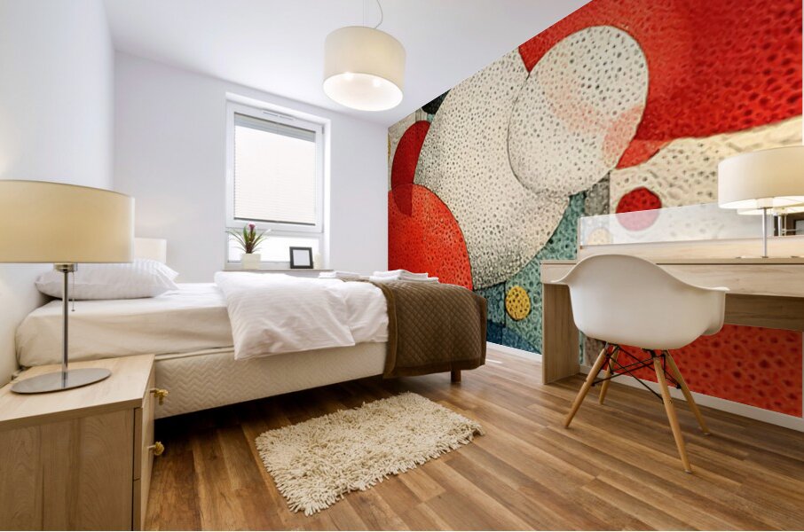 Orbit Geometry – Modern Circle Abstract PPrint. Mural print