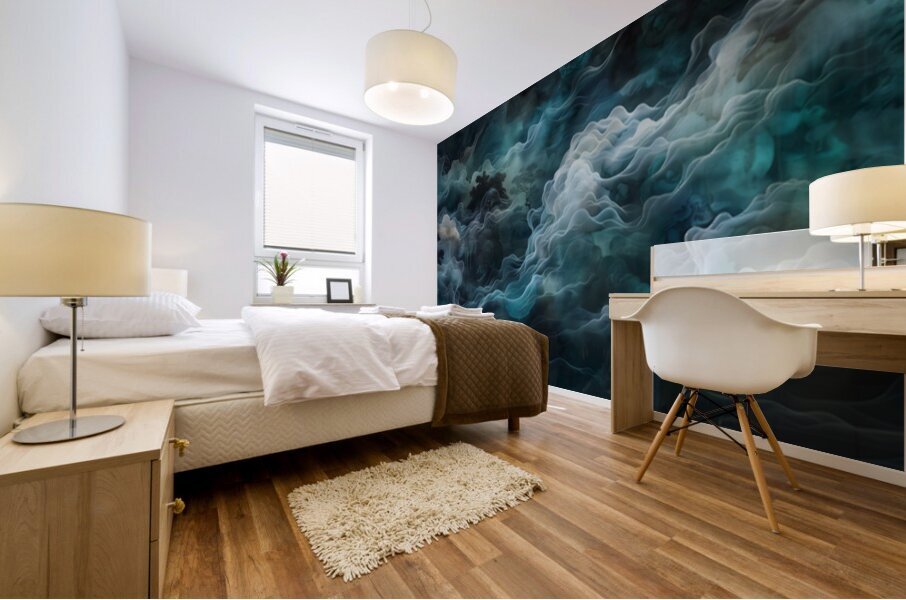 Sei To Do 静と動 - Stillness And Motion - Japanese Abstract Landscape Art Prints Mural print