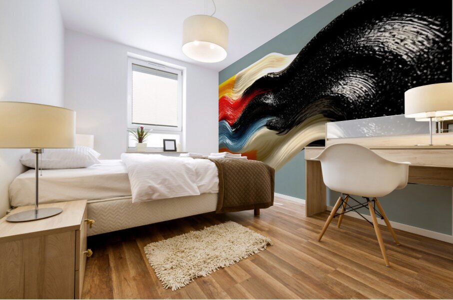 Mercury Stream – Colorband Motion Print Mural print