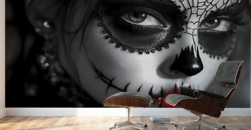 La Novia Del Silencio - The Bride Of Silence - Pop Surreal Portrait Art Prints Wall Murals