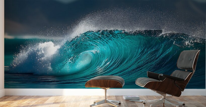 The Surge - Modern Seascape Art Prints Wall Murals