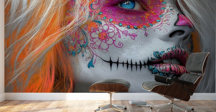 Ojos De Cielo - Eyes Of Heaven - Surreal Eye Art Prints Wall Murals