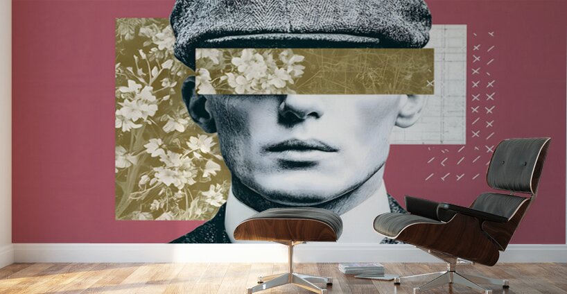 Blind Ambition – The Gentleman’s Veil Portrait Art Print Wall Murals