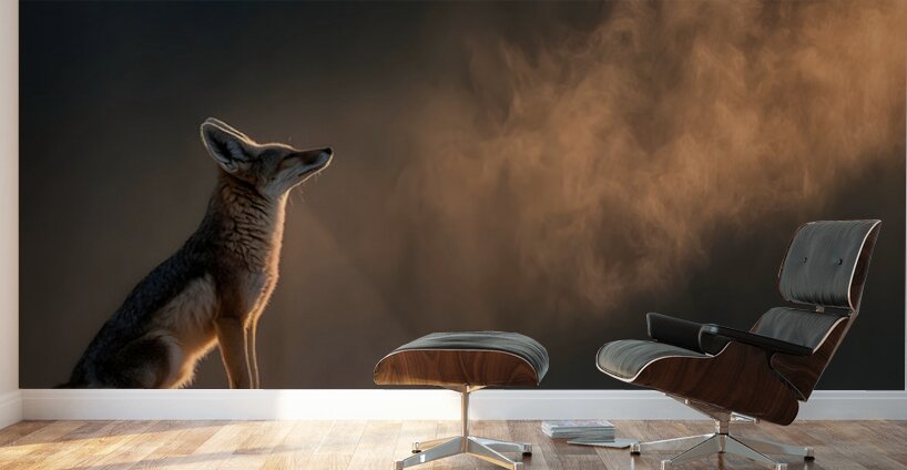 Breath of Dawn – Desert Fox Print Wall Murals