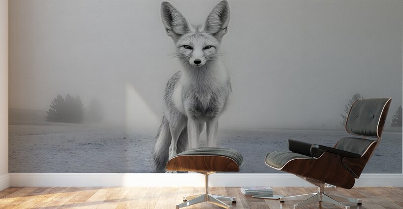 Emberlight – Fennec Fox Print Wall Murals