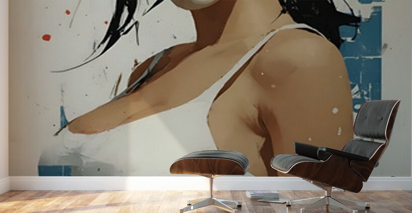 Reina Del Asfalto – Queen of the Streets print Wall Murals