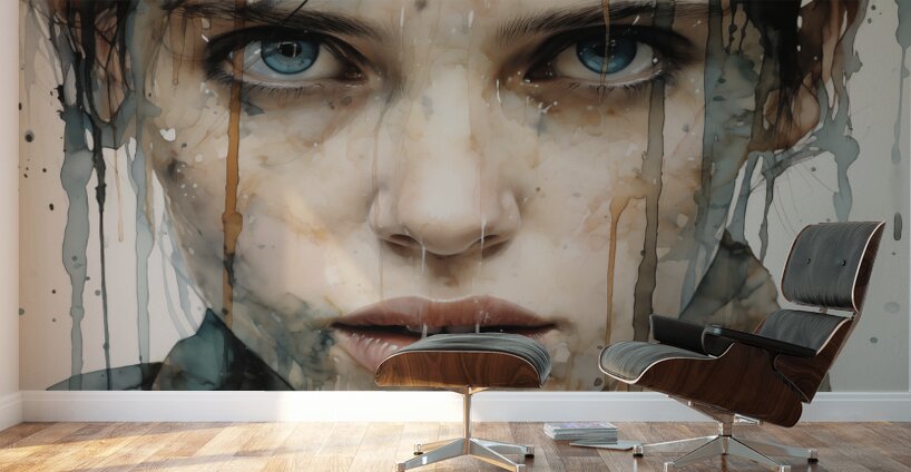 PTSD – After the Storm Portrait Print Wall Murals