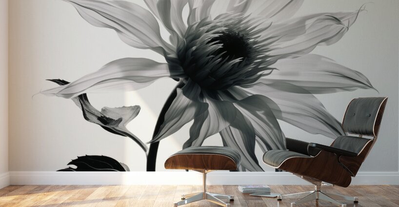 SFWarp – Abstract Floral Art Print Wall Murals
