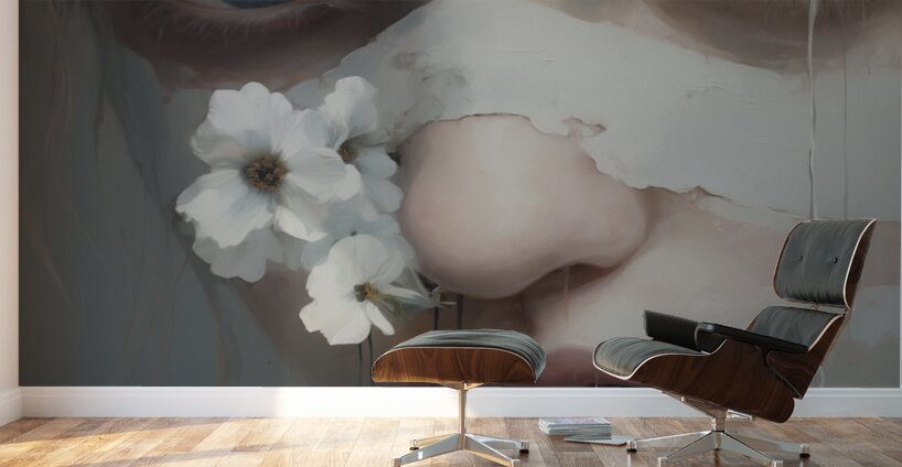 Schizophrenia – Pop Surreal Portrait Art Print Wall Murals